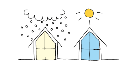 高断熱住宅は暮らしやすい